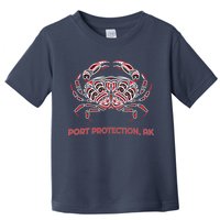 Alaska Dungeness Crab Port Protection Toddler T-Shirt