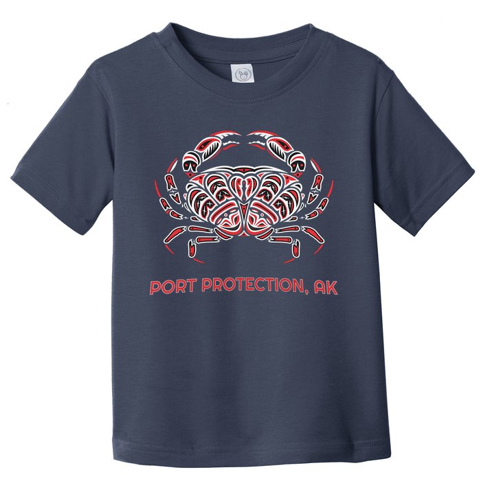 Alaska Dungeness Crab Port Protection Toddler T-Shirt