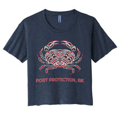 Alaska Dungeness Crab Port Protection Crop Top