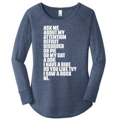 Attention Deficit Disorder Dyslexia Aspergers Spectrum Gift Women's Perfect Tri Tunic Long Sleeve Shirt