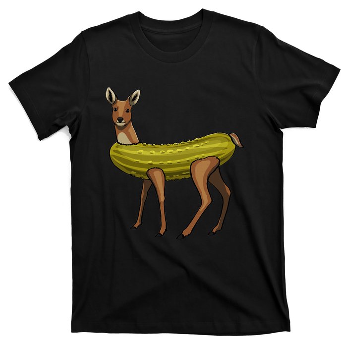 A Dill Doe Funny Women Pickle Deer Love Foodie T-Shirt