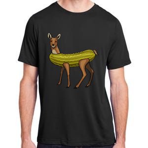 A Dill Doe Funny Women Pickle Deer Love Foodie Adult ChromaSoft Performance T-Shirt