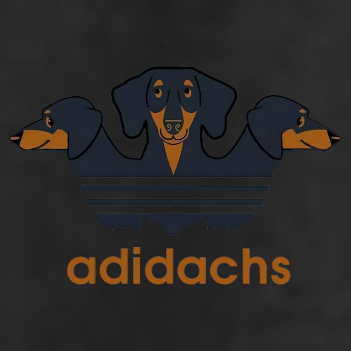 Adidachs Daschund, Daschund Lover Gift 7 Panel Mesh Trucker Snapback Hat