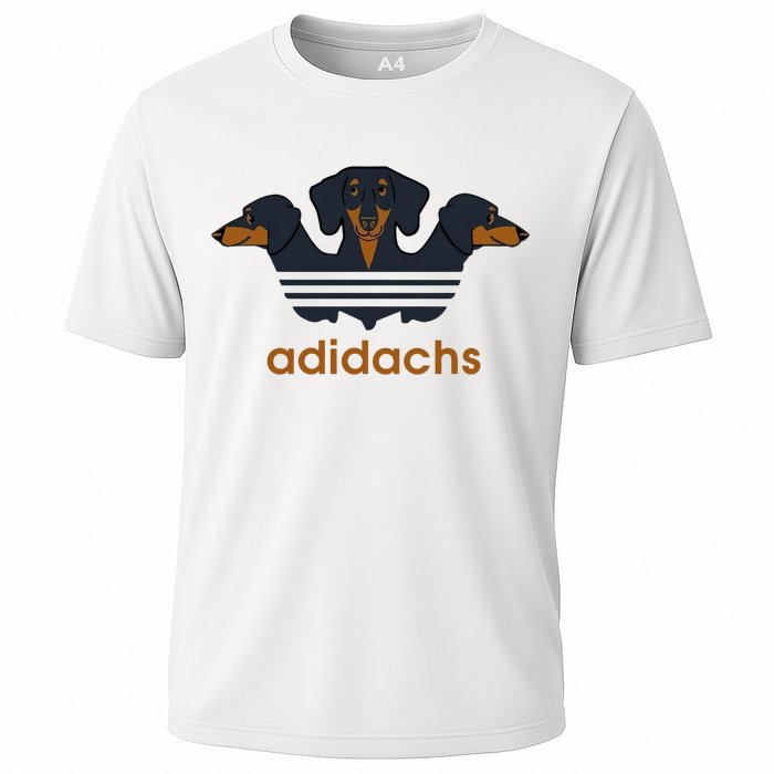 Adidachs Daschund, Daschund Lover Gift Cooling Performance Crew T-Shirt