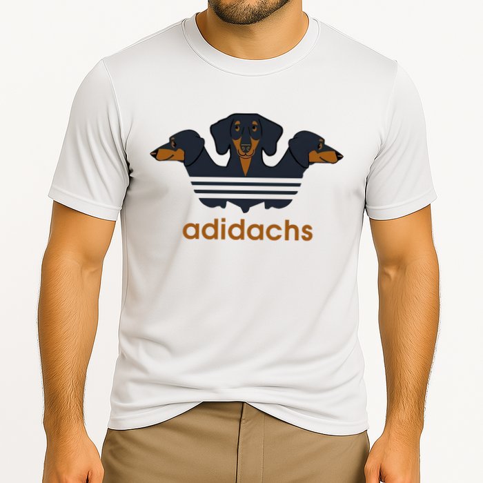 Adidachs Daschund, Daschund Lover Gift Cooling Performance Crew T-Shirt