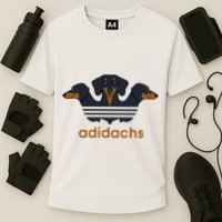 Adidachs Daschund, Daschund Lover Gift Cooling Performance Crew T-Shirt