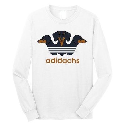 Adidachs Daschund, Daschund Lover Gift Long Sleeve Shirt
