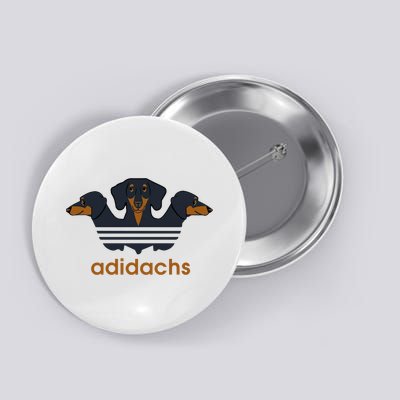 Adidachs Daschund, Daschund Lover Gift Button