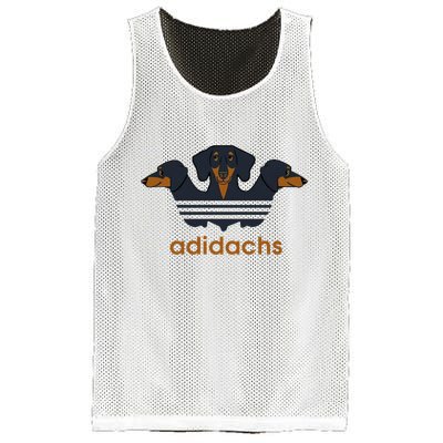 Adidachs Daschund, Daschund Lover Gift Mesh Reversible Basketball Jersey Tank