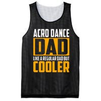 Acro Dance Dad Like A Regular Dad But Cooler Mesh Reversible Basketball Jersey Tank