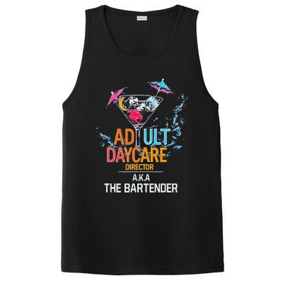 Adult Daycare Director Aka The Bartender PosiCharge Competitor Tank