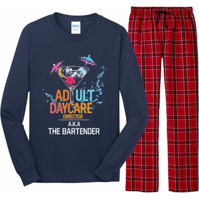 Adult Daycare Director Aka The Bartender Long Sleeve Pajama Set