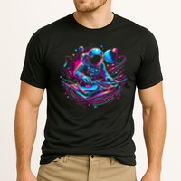 Astronaut Dj, Djing In Space, Music Lover Cool Graphic Performance Shirt