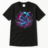 Astronaut Dj, Djing In Space, Music Lover Cool Graphic Tall T-Shirt