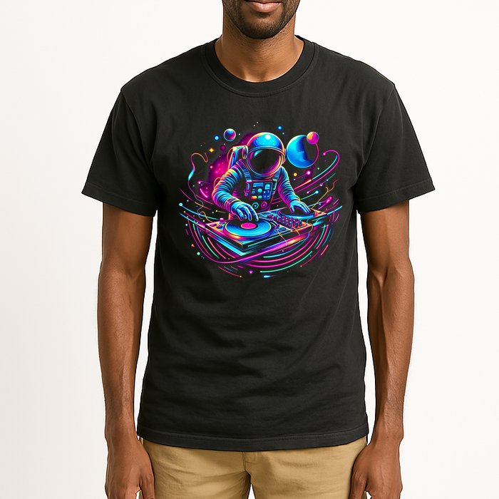 Astronaut Dj, Djing In Space, Music Lover Cool Graphic Tall T-Shirt