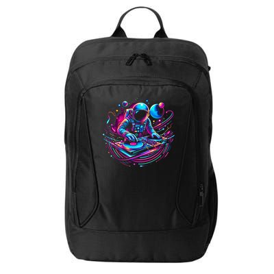Astronaut Dj, Djing In Space, Music Lover Cool Graphic City Backpack
