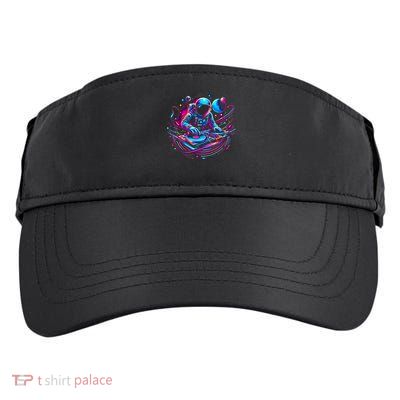 Astronaut Dj, Djing In Space, Music Lover Cool Graphic Adult Drive Performance Visor