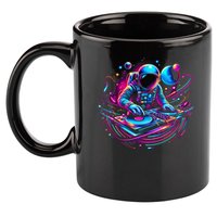 Astronaut Dj, Djing In Space, Music Lover Cool Graphic 11oz C Handle Ceramic Mug
