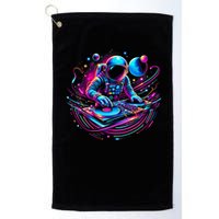 Astronaut Dj, Djing In Space, Music Lover Cool Graphic Golf Towel