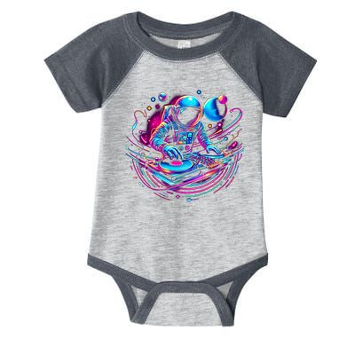 Astronaut Dj, Djing In Space, Music Lover Cool Graphic Infant Baby Jersey Bodysuit
