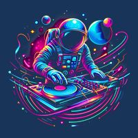 Astronaut Dj, Djing In Space, Music Lover Cool Graphic Infant Baby Jersey Bodysuit