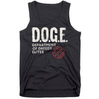 Anti Doge D.o.g.e. Real Meaning Definition Tank Top