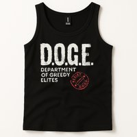 Anti Doge D.o.g.e. Real Meaning Definition Tank Top