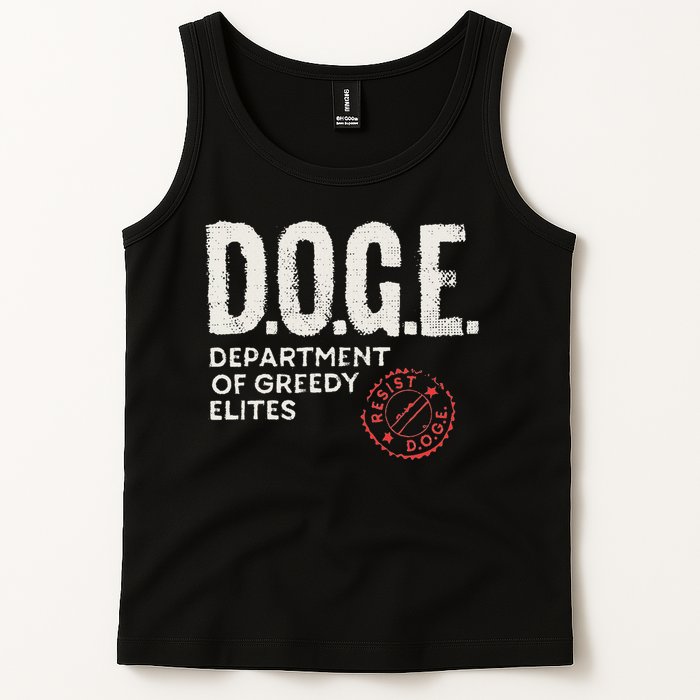 Anti Doge D.o.g.e. Real Meaning Definition Tank Top