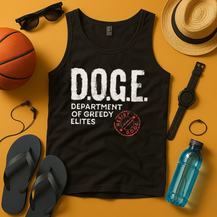 Anti Doge D.o.g.e. Real Meaning Definition Tank Top