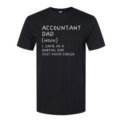 Accountant Dad Definition Funny Accounting Softstyle CVC T-Shirt