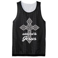 Addicted To Jesus Mesh Reversible Basketball Jersey Tank