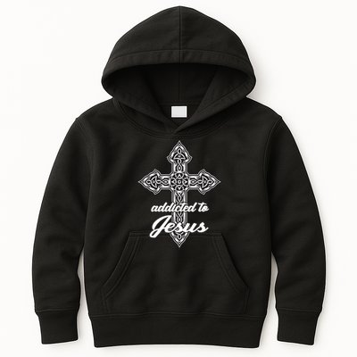 Addicted To Jesus Kids Hoodie