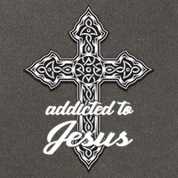 Addicted To Jesus Cotton Canvas Backpack