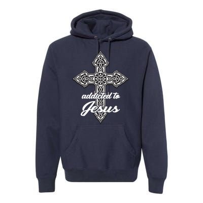 Addicted To Jesus Premium Hoodie