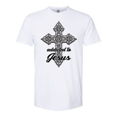 Addicted To Jesus Softstyle® CVC T-Shirt