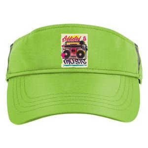 Addicted To Music Adult Drive Performance Visor