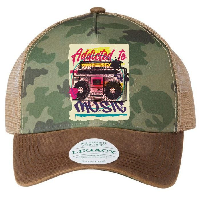 Addicted To Music Legacy Tie Dye Trucker Hat