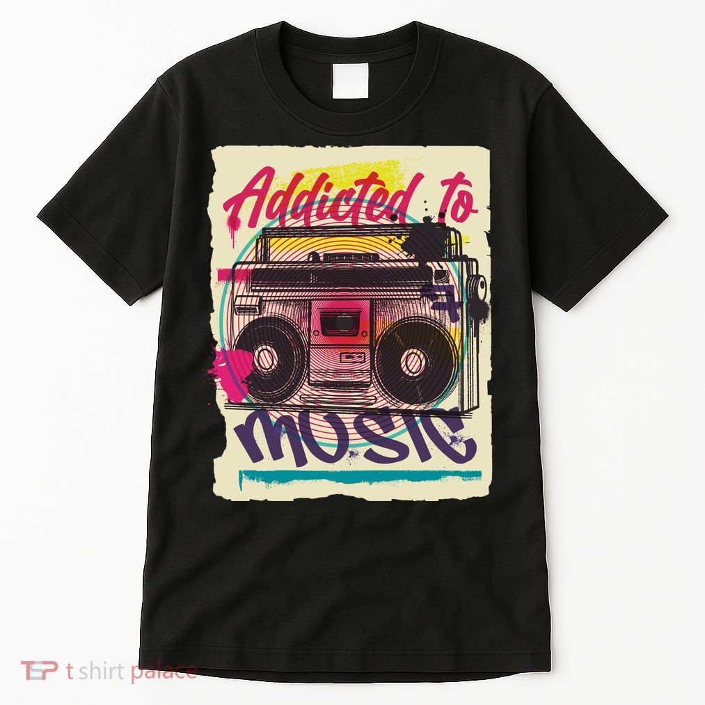 Addicted To Music Tall T-Shirt