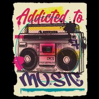 Addicted To Music 16 in Basic Backpack