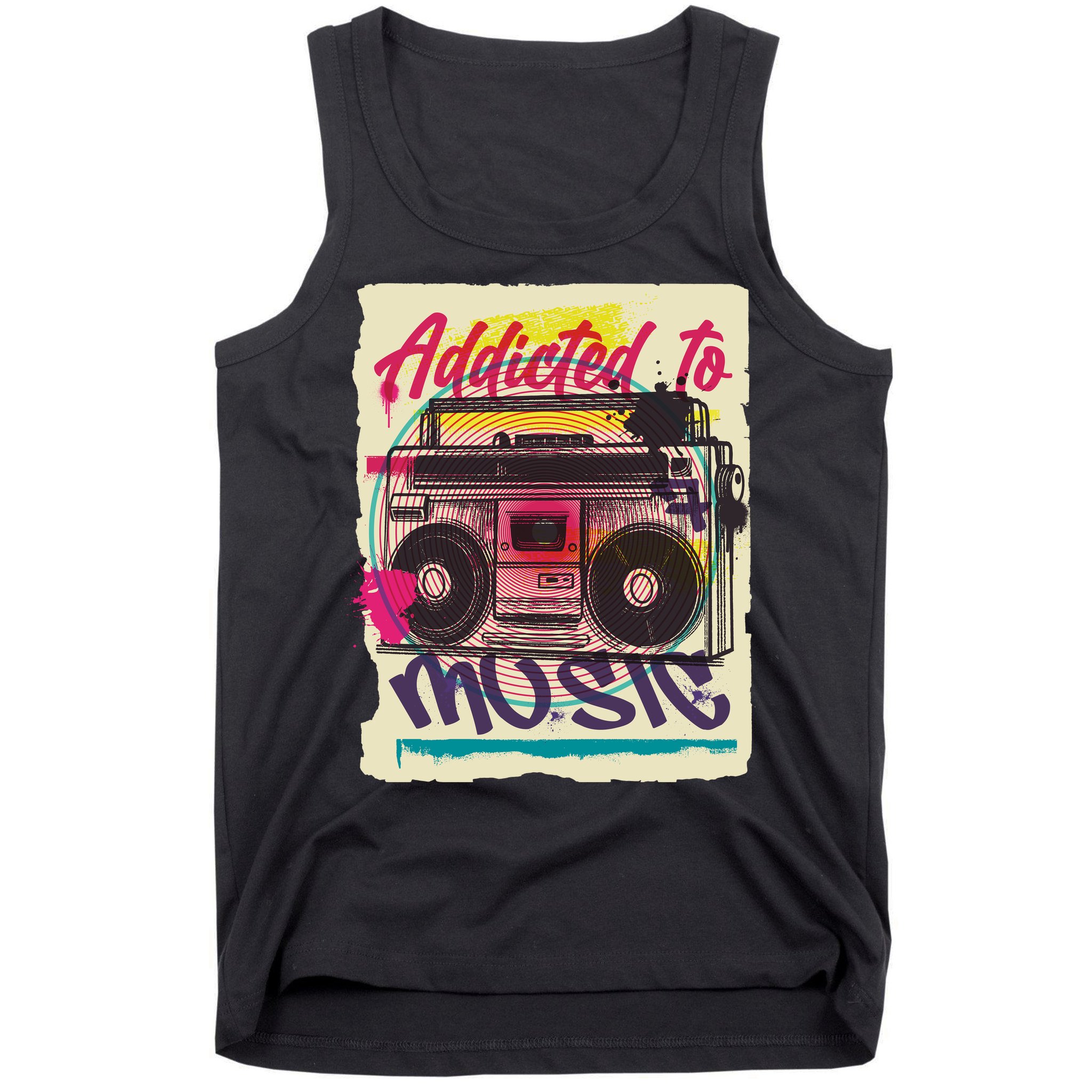 Addicted To Music Tank Top