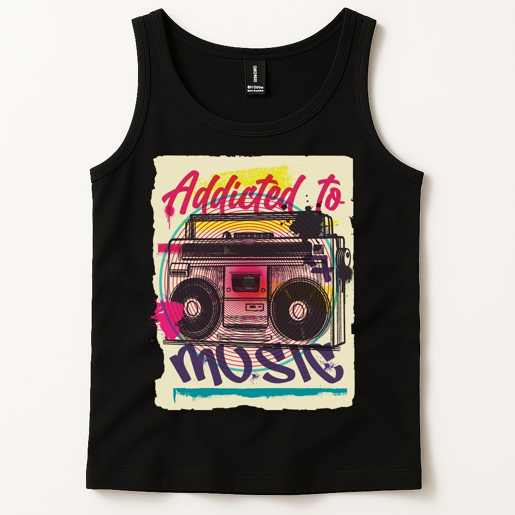 Addicted To Music Tank Top