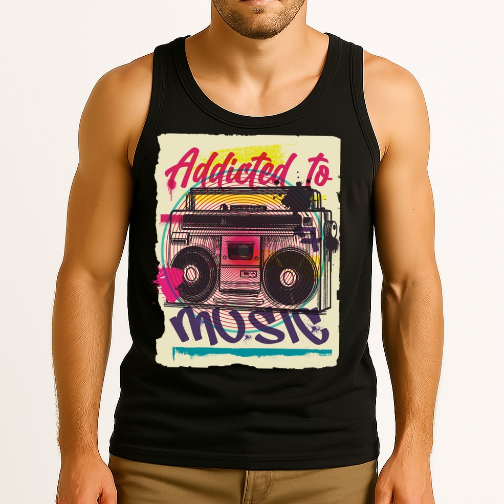 Addicted To Music Tank Top
