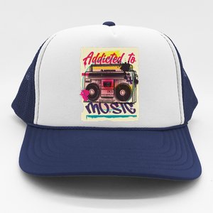 Addicted To Music Trucker Hat