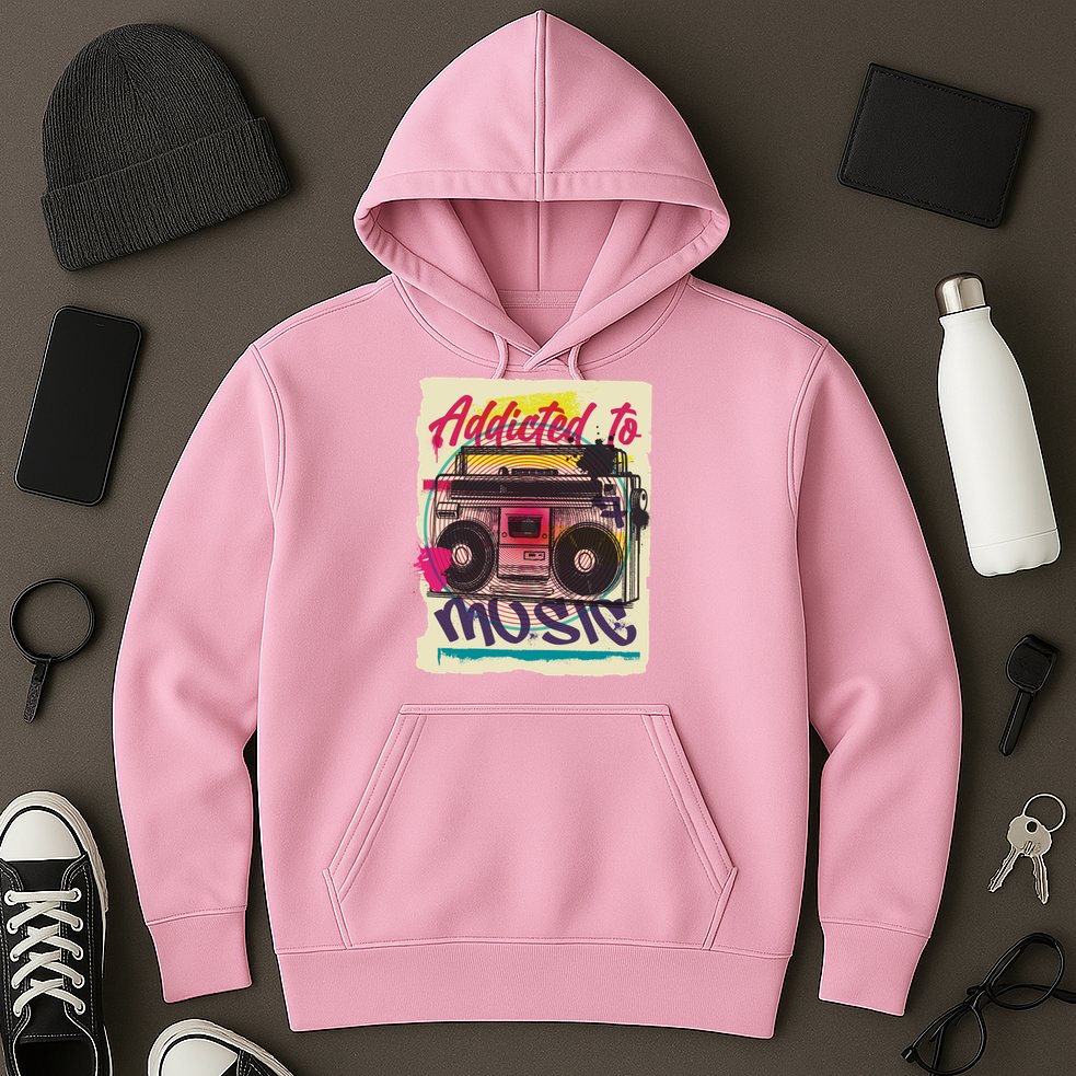 Addicted To Music Hoodie