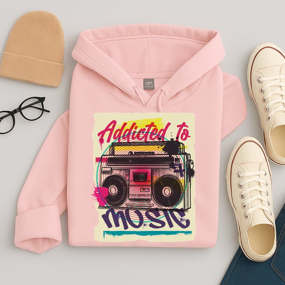 Addicted To Music Hoodie