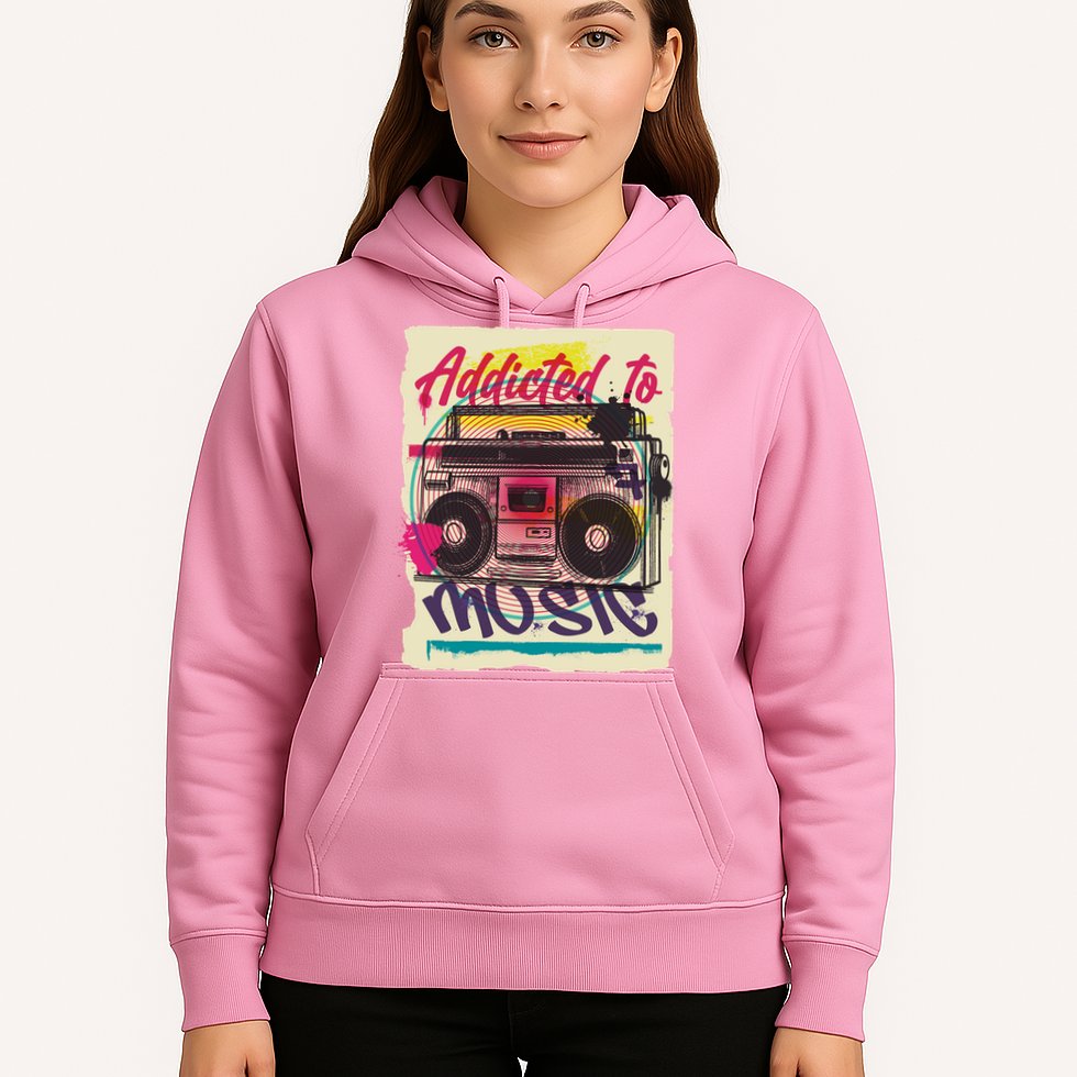 Addicted To Music Hoodie