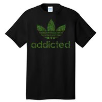 Addicted Weed Logo Tall T-Shirt