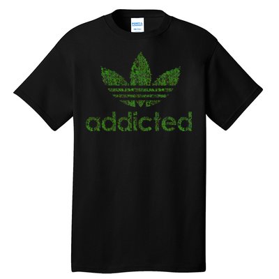 Addicted Weed Logo Tall T-Shirt