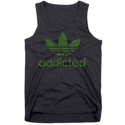 Addicted Weed Logo Tank Top