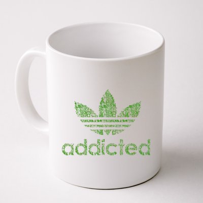 Addicted Weed Logo Coffee Mug